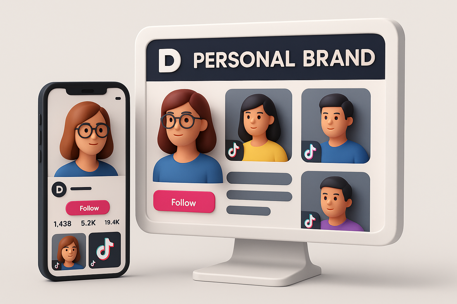 Why Every Personal Brand Needs a TikTok-Looking Homepage