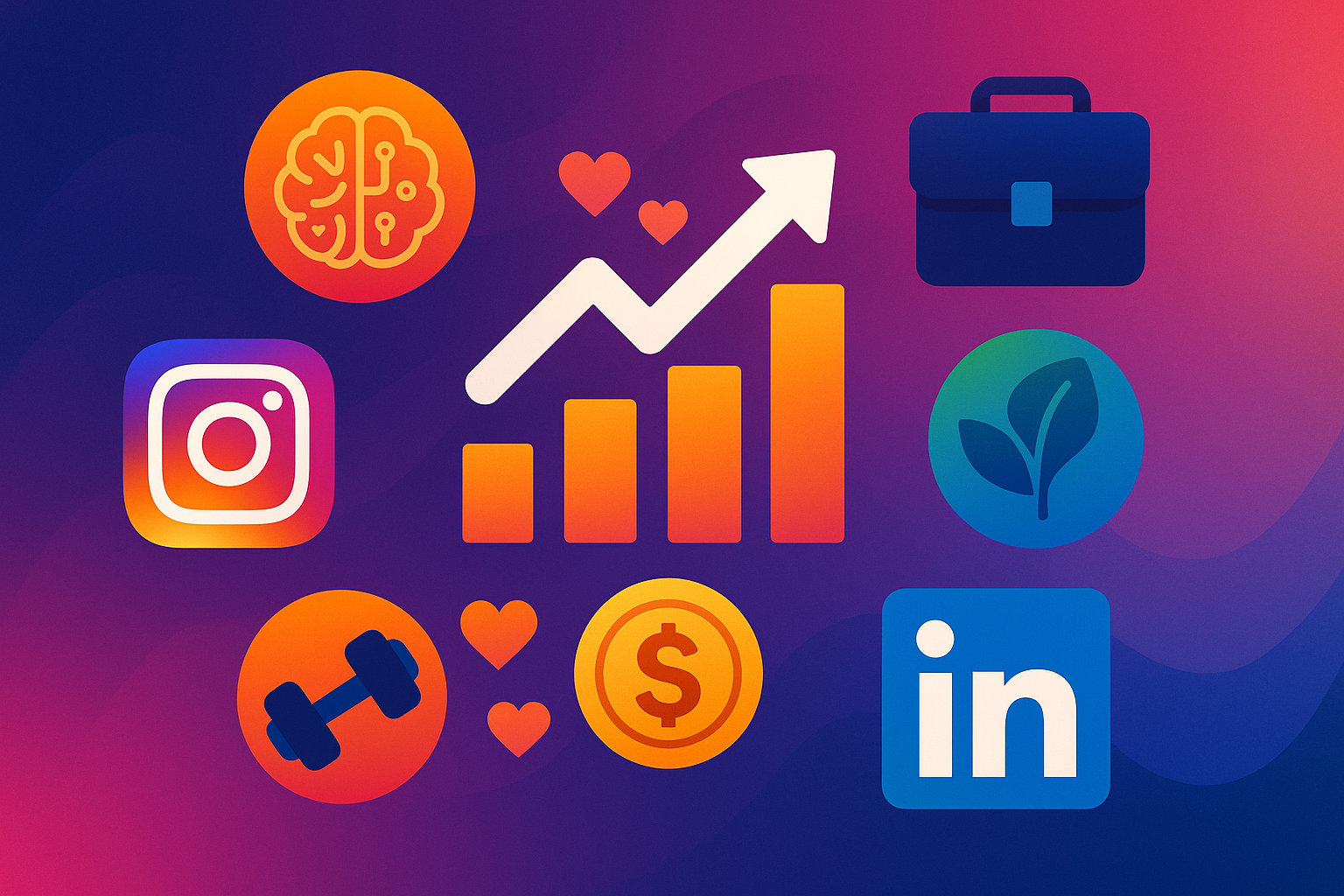 Top 5 Niches Dominating Instagram & LinkedIn in 2025 (High Engagement, Real Monetization)