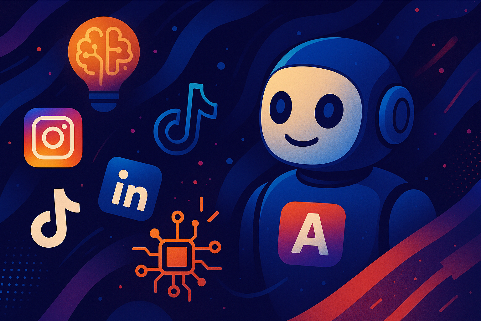 Top 10 AI Tools Revolutionizing Social Media Marketing in 2025