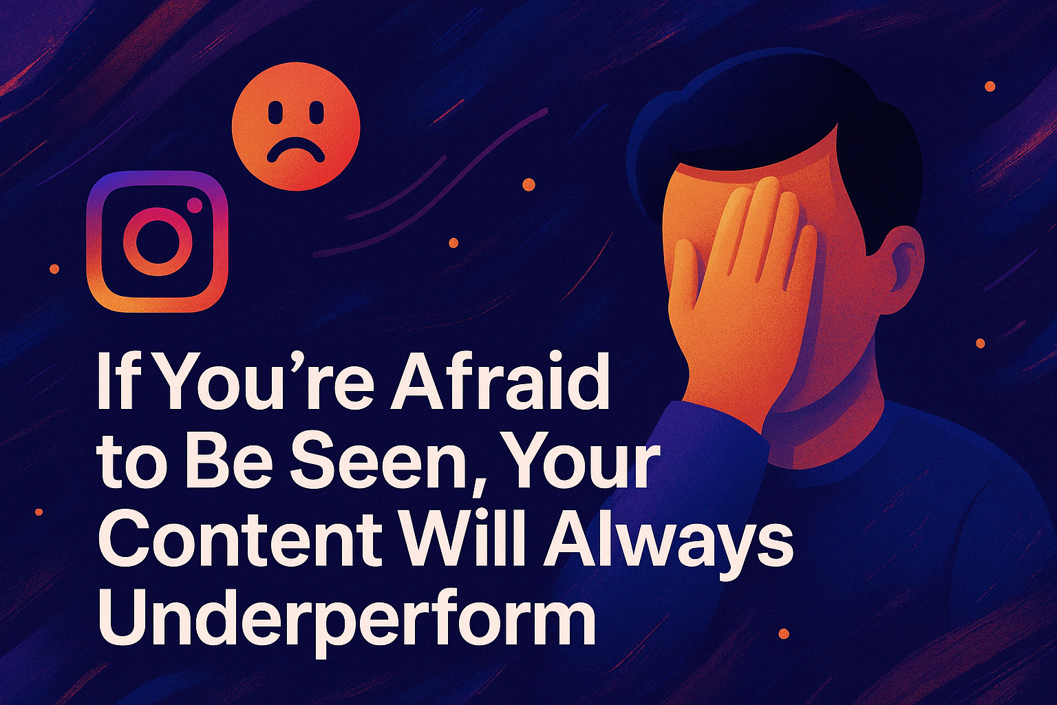 If You’re Afraid to Be Seen, Your Content Will Always Underperform