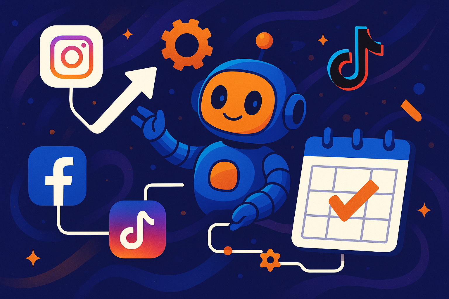 Step-by-Step Guide to Automate Social Media Posts Using AI