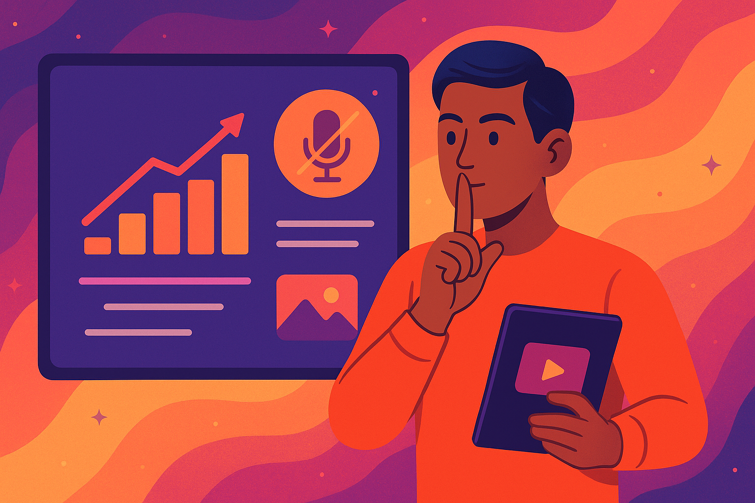 Why Leading Online Means Saying Less — and Showing More