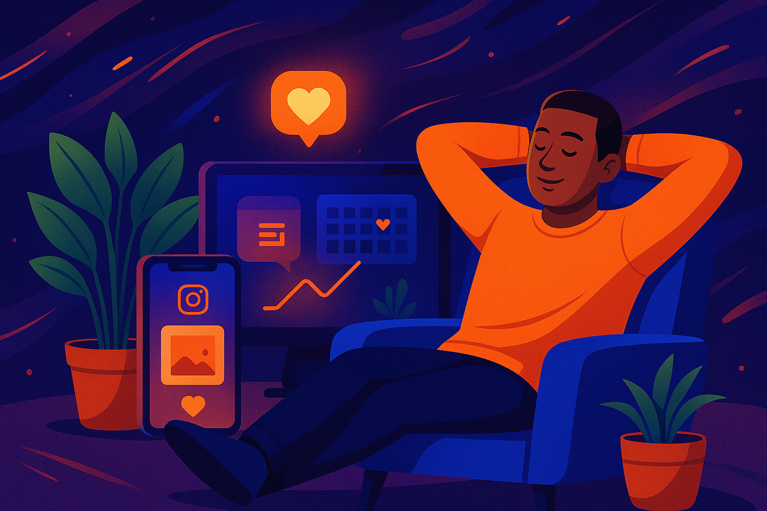 How to Maintain a Strong Online Presence Without Constant Output