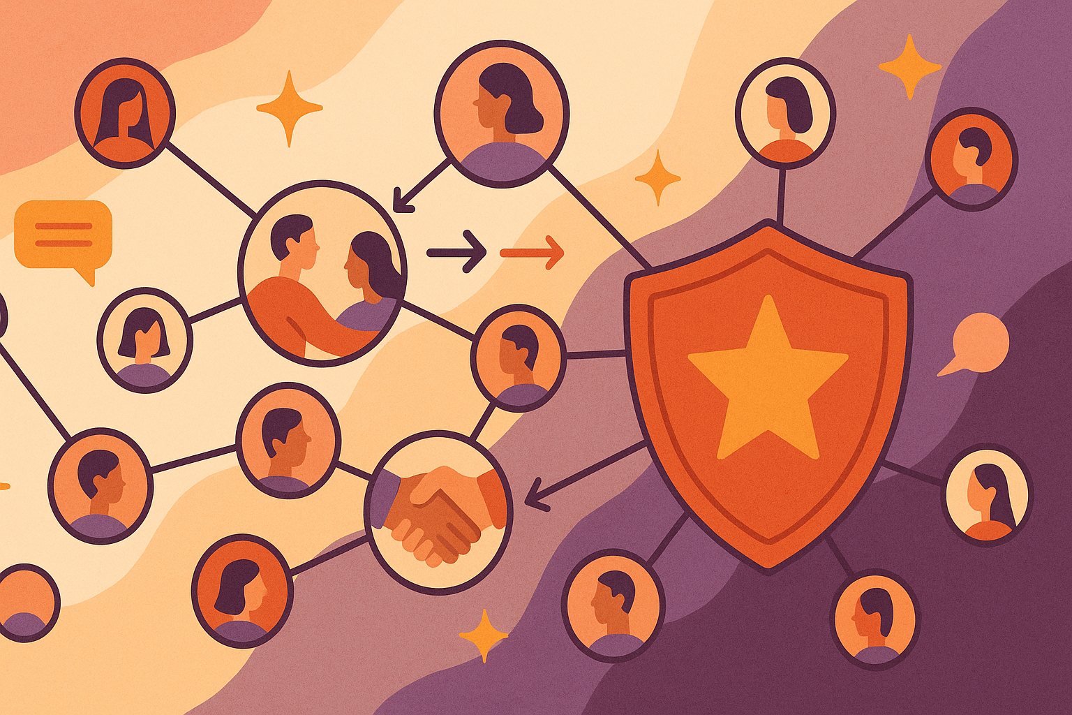 How Reputation Works Inside Private Networks and Peer Referrals