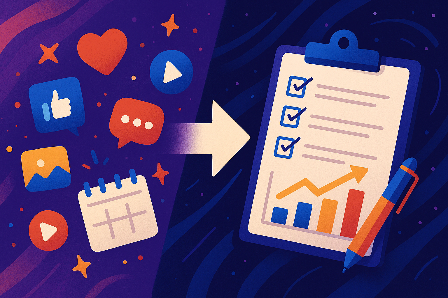 From Posting Randomly to Having an Actual Strategy