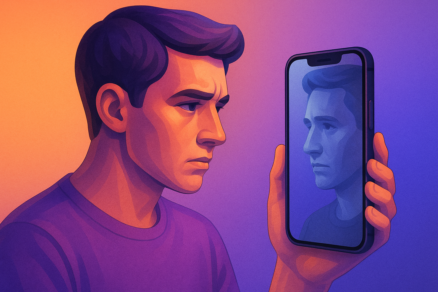 Altered Reflection The Algorithm Is a Mirror And It’s Making You Less Human – AVRAMIFY