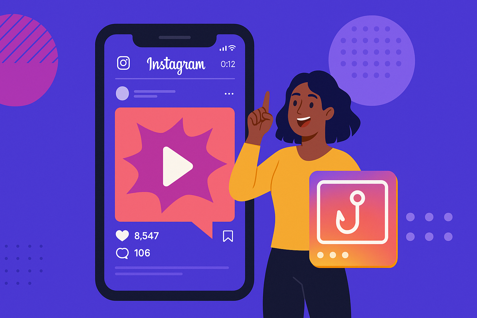 How to Craft Viral Hooks for Instagram Reels and Carousels