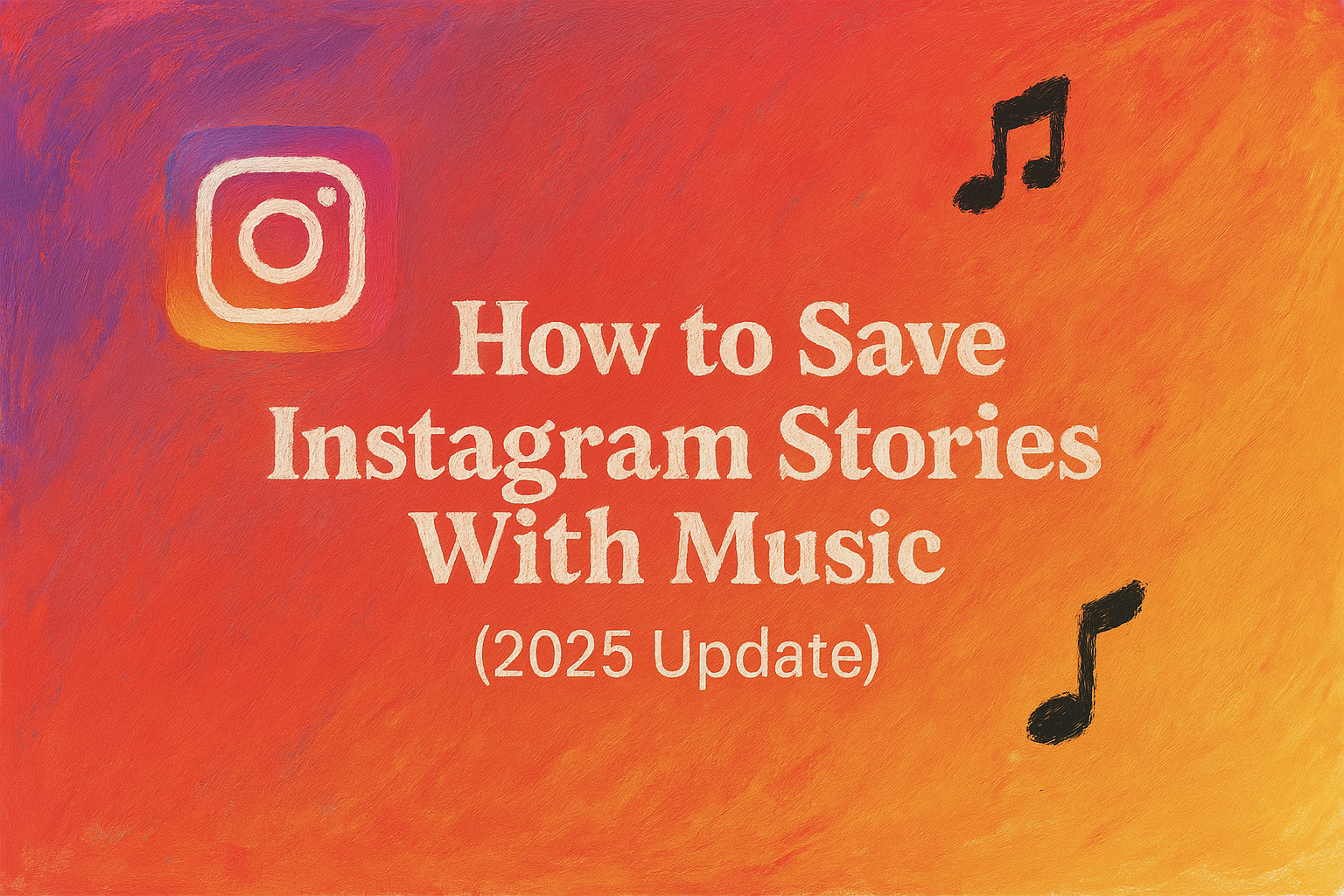 How to Save Instagram Stories With Music (2025 Update)