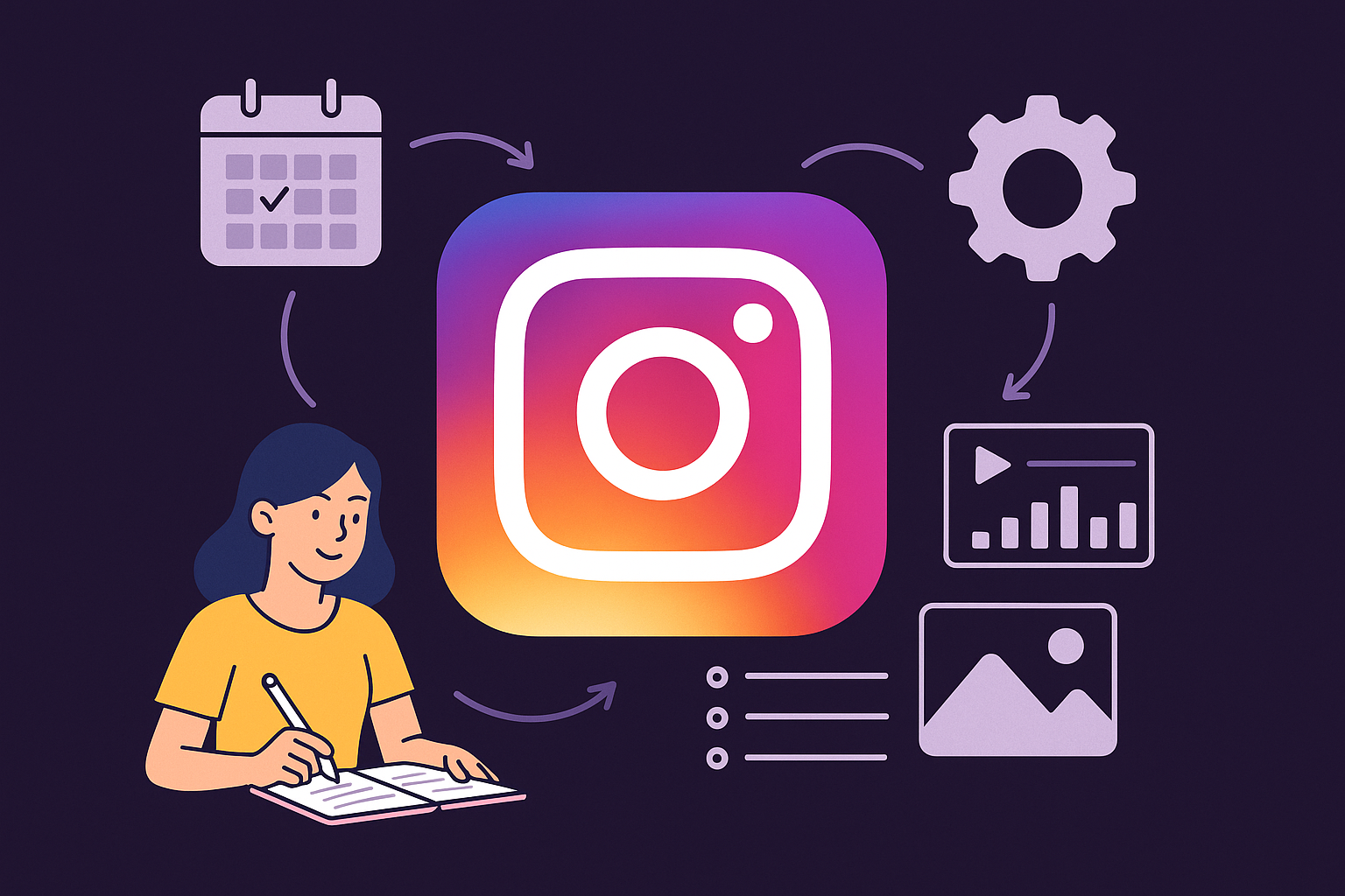 The 7-Step Instagram Content Pipeline That Grows While You Sleep