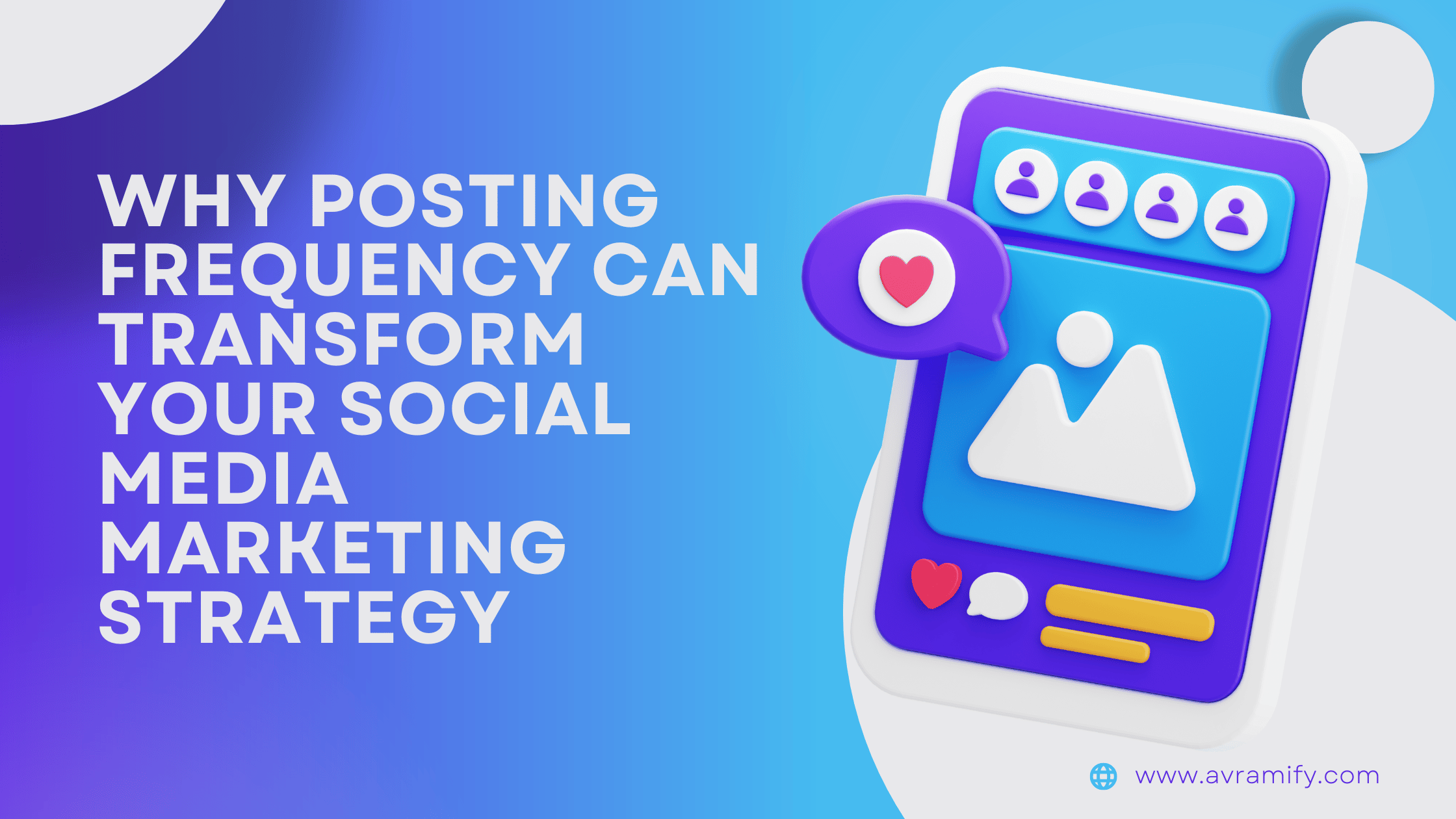 Consistent Posting Visuals Why Posting Frequency Can Transform Your Social Media Marketing Strate ...
